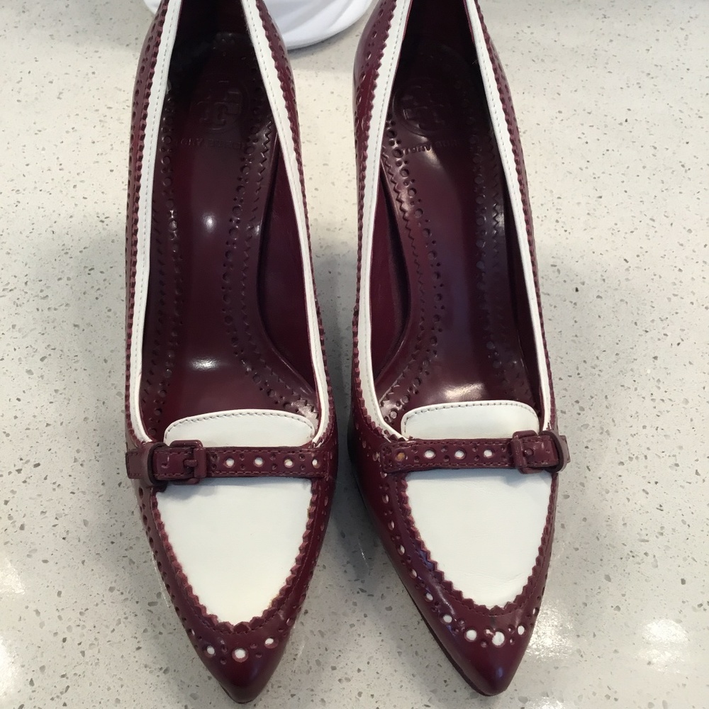Tori Burch heels. Never worn
